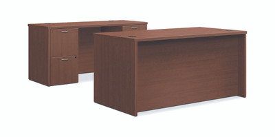 Hon Foundation 60 Desk And Credenza Workstation Officechairsusa