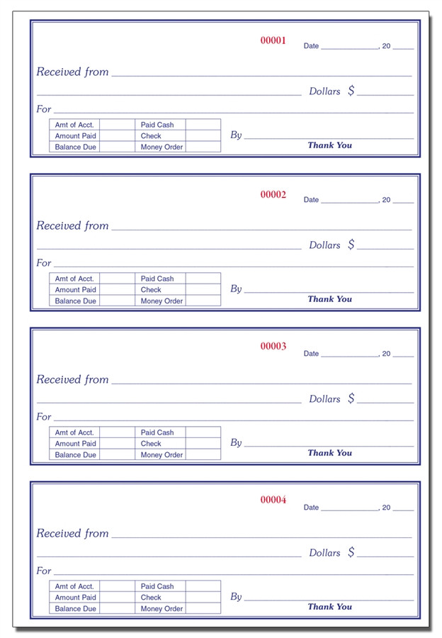 duplicate money receipts re 304 supreme school supply