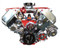 Alternator bracket mounted on 5.4L DOHC engine