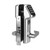 Marks USA IQ2 LITE i-QWIK LITE Stand Alone Mortise Lockset Electronic Access Control Satin Chrome