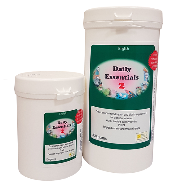 Daily Essentials2 concentrated vitamins for birds