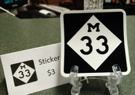 M-33 Sticker