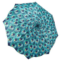 Peacock Reverse Close Umbrella