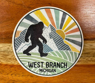 West Branch Bigfoot Sticker
