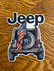 Jeep Flag sticker