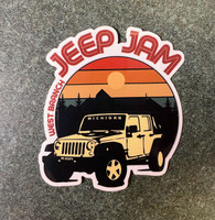 Jeep Jam Sticker '24