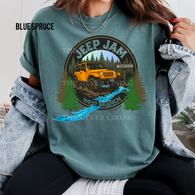 Jeep Jam 2025  T-shirt - BLUE SPRUCE