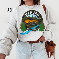 Jeep Jam 2025  Sweatshirt - ASH