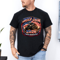 Jeep Jam 2026  T-shirt - Black