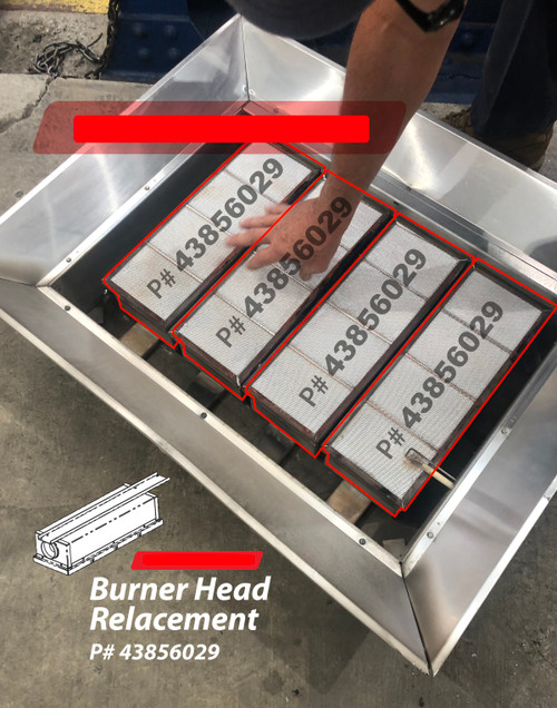 43856029 / 43856039, Burner Head Assembly Kit