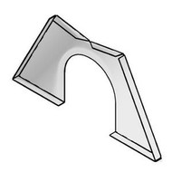 End Reflector Kit, for SIS Series, both ends (order 2 kits for SIU Series)