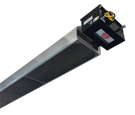  Detroit Radiant DSRF-30-100N Nat Gas Fired Decorative Two Stage Low Intensity Tube Heater 16' 4'' length For Closed in Patio Heat