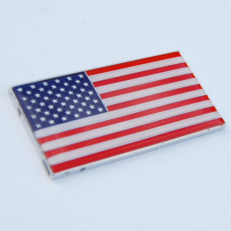 USA American Crest Emblem 2" x 1"