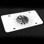 Germany Decor Plate Black, Brushed, or Bright Stainless