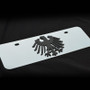 Germany v2 Small Decor Plate Black, Brushed, or Bright Stainless