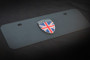 UK Great Britain England Small Decor Plate Black, Brushed, or Bright Stainless