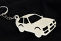 Custom Stainless Steel Keychain for Audi Quattro Enthusiasts