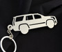 Custom Stainless Steel Keychain for Cadillac Escalade Enthusiasts