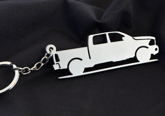 Custom Stainless Steel Keychain for Dodge Ram Enthusiasts - MGCcartoys