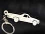 Custom Stainless Steel Keychain for Chevy Ek Camino Enthusiasts