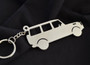 Custom Stainless Steel Keychain for MBZ G-Class Enthusiasts