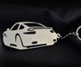 Custom Stainless Steel Keychain for Porsche 911 Enthusiasts