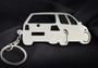 Custom Stainless Steel Keychain for VW Volkswagen GTI Enthusiasts