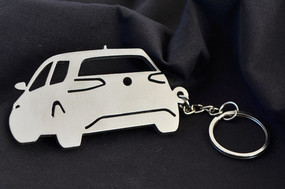 Custom Stainless Steel Keychain for VW Volkswagen R400 Enthusiasts