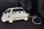 Custom Stainless Steel Keychain for VW Volkswagen R400 Enthusiasts