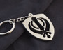 Khanda Custom Stainless Steel Keychain