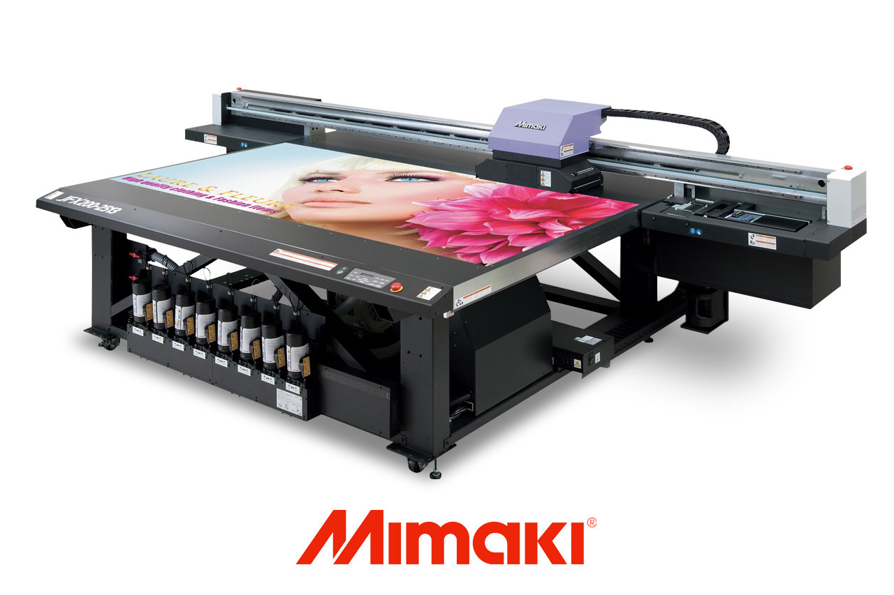 Mimaki Jfx0 2513 Printer 51 X 98 Wide Format Uv Curable Flatbed Printer W 2 Year Warranty American Print Consultants