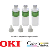 OKI IX Wipe Cleaning Liquid Set Consumables for W64s (IP5-297)