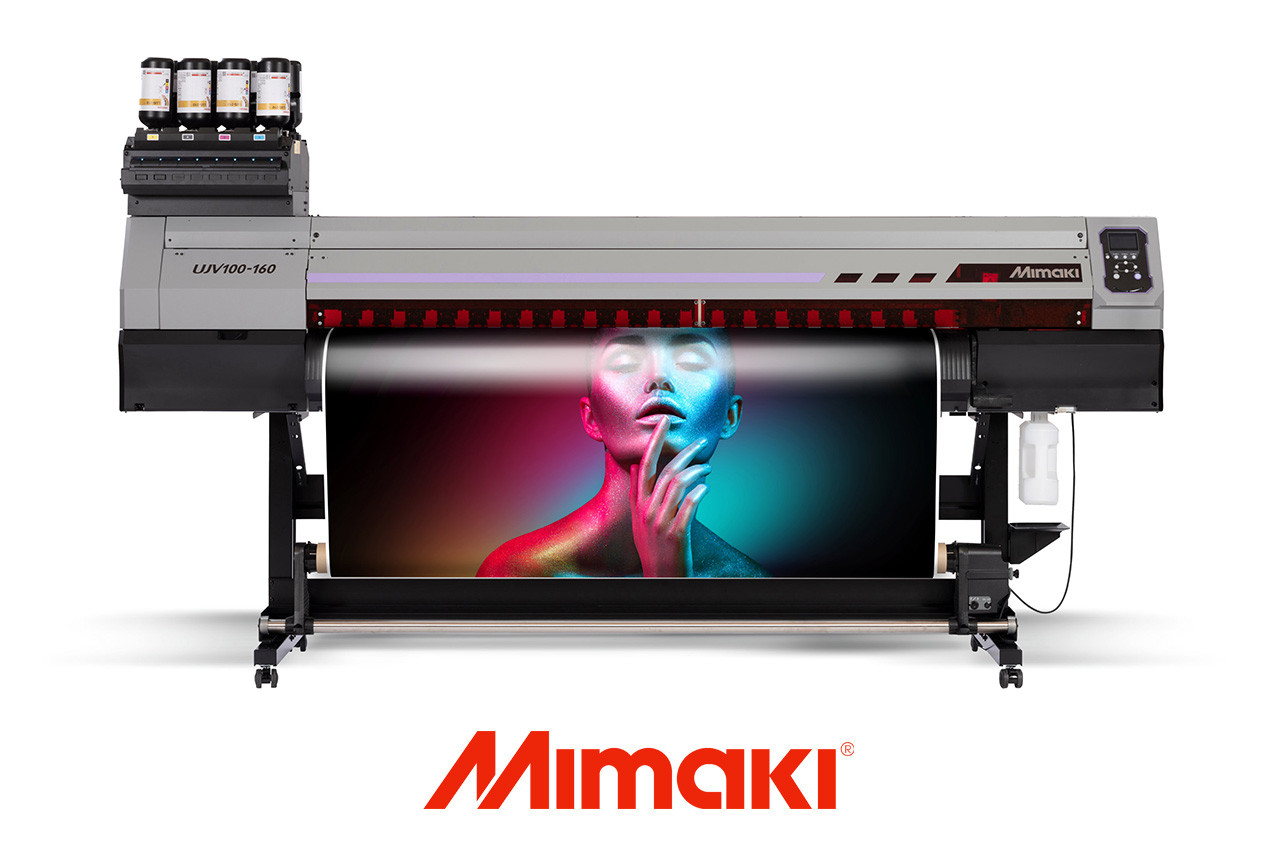 Mimaki UJV100-160 Series UV Roll-To-Roll Printer - American Print  Consultants