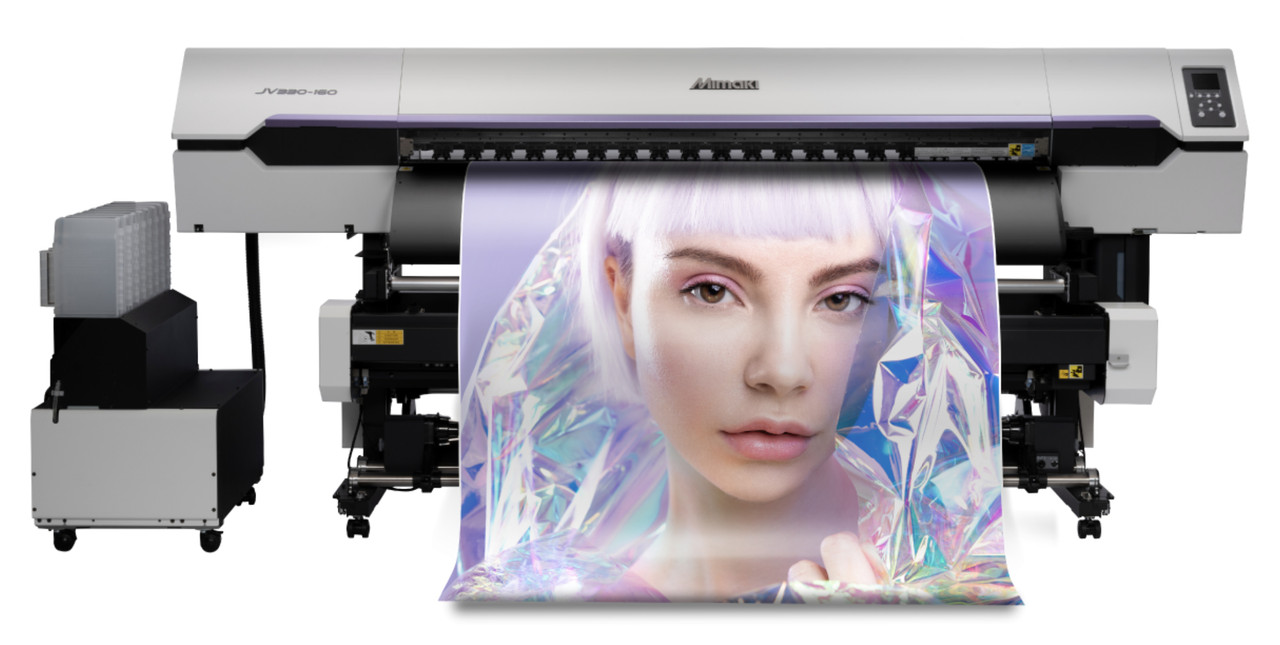 Acteur Geestig Teken Mimaki JV330-130 Series, 54" Solvent Roll to Roll Printer with integrated  XY Slitter - American Print Consultants