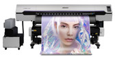 Mimaki JV330-130 Series, 54" Solvent Roll to Roll Printer with integrated XY Slitter