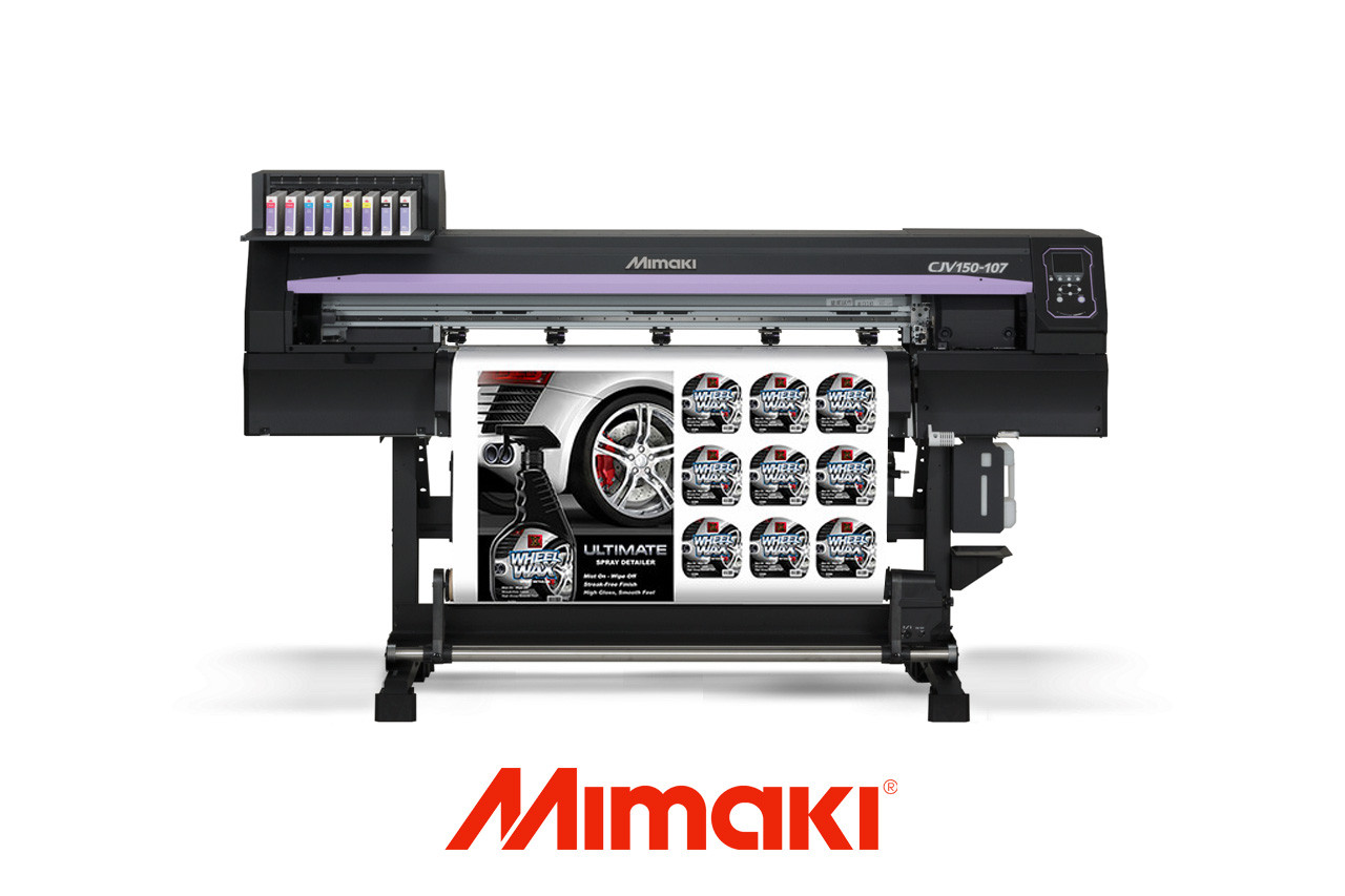 Mimaki CJV150107 Integrated Printer/Cutter (43" Wide) (3) Years of