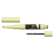 Pixi Beauty, 2-In-1 Natural Brow Duo, Waterproof Brow Pencil & Gel, Natural Brown, Pencil 0.007 oz (0.2 g) - Gel 0.084 fl oz (2.5 ml)