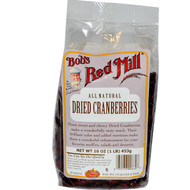Bobs Red Mill, Dried Cranberries, 16 oz (453 g)