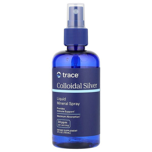 <img alt="Trace, Colloidal Silver Mineral Spray, 4 fl oz (118 ml)" title="Trace, Colloidal Silver Mineral Spray, 4 fl oz (118 ml),878941003196"