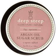 Deep Steep, Argan Oil Sugar Scrub, Fig - Apricot, 8 oz (226 g)
