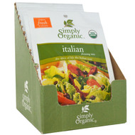 Simply Organic, Italian Dressing Mix, 12 Packets, 0.70 oz (20 g) Each