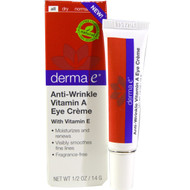 Derma E, Anti-Wrinkle Eye Cream, 1/2 oz (14 g)