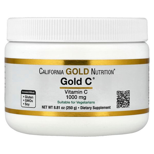 <img alt="California Gold Nutrition, Gold C Powder, USP Grade Vitamin C, 1,000 mg, 8.81 oz (250 g)" title="California Gold Nutrition, Gold C Powder, USP Grade Vitamin C, 1,000 mg, 8.81 oz (250 g),898220009350"