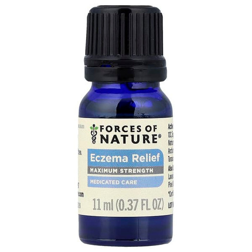 <img alt="Forces of Nature, Eczema Relief, Maximum Strength, 0.37 fl oz (11 ml)" title="Forces of Nature, Eczema Relief, Maximum Strength, 0.37 fl oz (11 ml),830743010017"