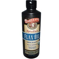 Barleans, Organic, Lignan Flax Oil, 16 fl oz (473 ml)