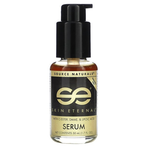 <img alt="Source Naturals, Skin Eternal Serum With C-Ester, DMAE, & Lipoic Acid, 1.7 fl oz (50 ml)" title="Source Naturals, Skin Eternal Serum With C-Ester, DMAE, & Lipoic Acid, 1.7 fl oz (50 ml),021078015048"