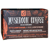 Four Sigmatic, Mushroom Coffee Mix, Fruity + Medium, 10 Packets, 0.09 oz (2.5 g) Each