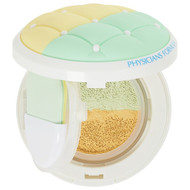 Physicians Formula, Mineral Wear, Cushion Corrector + Primer Duo, Broad Spectrum SPF 20, Corrector Primer Yellow, Green, 0.33 fl oz (10 ml)