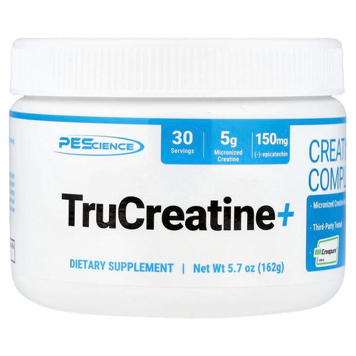 <img alt="PEScience, TruCreatine+, Creatine Complex, 5.7 oz (162 g)" title="PEScience, TruCreatine+, Creatine Complex, 5.7 oz (162 g),040232543340"
