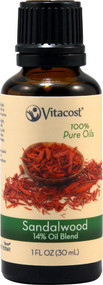 Vitaco Essential Oils - Sandalwood 14% Oil Blend - 100 % Pure Oils -- 1 fl oz (30 mL)